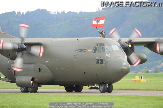 2011-07-02 Zeltweg Airpower 270 Lockheed C-130 Hercules
